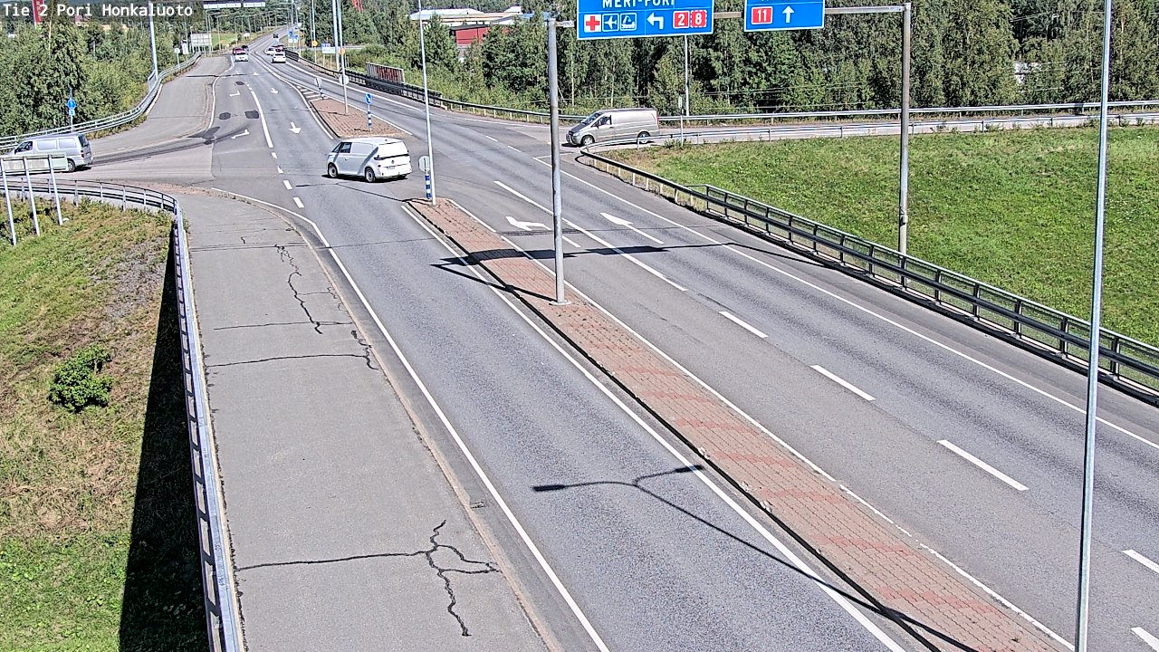 Kelikamerat Kuva Tie 2 Pori, Honkaluoto, Pori, Satakunta