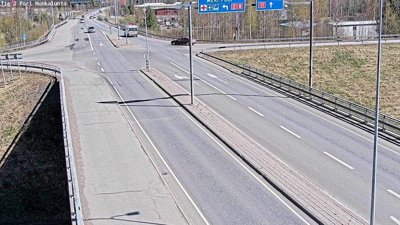 Kelikamerat Kuva Tie 2 Pori, Honkaluoto, Pori, Satakunta