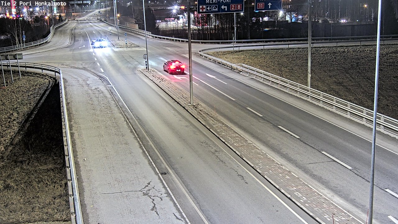 Weather Camera Image Road 2 Pori, Honkaluoto, Pori, Satakunta