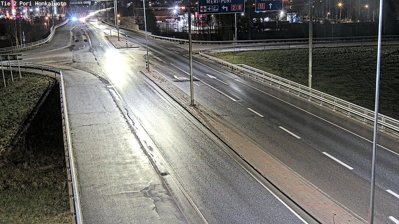 Weather Camera Image Road 2 Pori, Honkaluoto, Pori, Satakunta