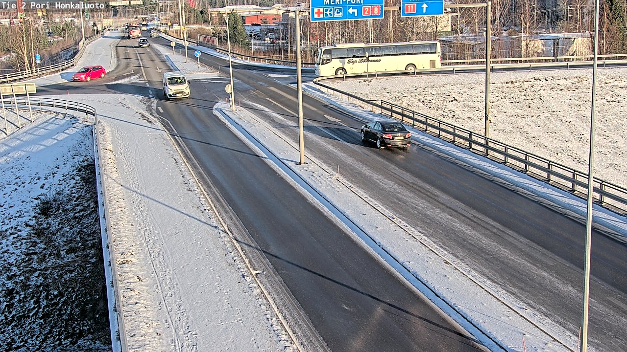 Kelikamerat Kuva Tie 2 Pori, Honkaluoto, Pori, Satakunta