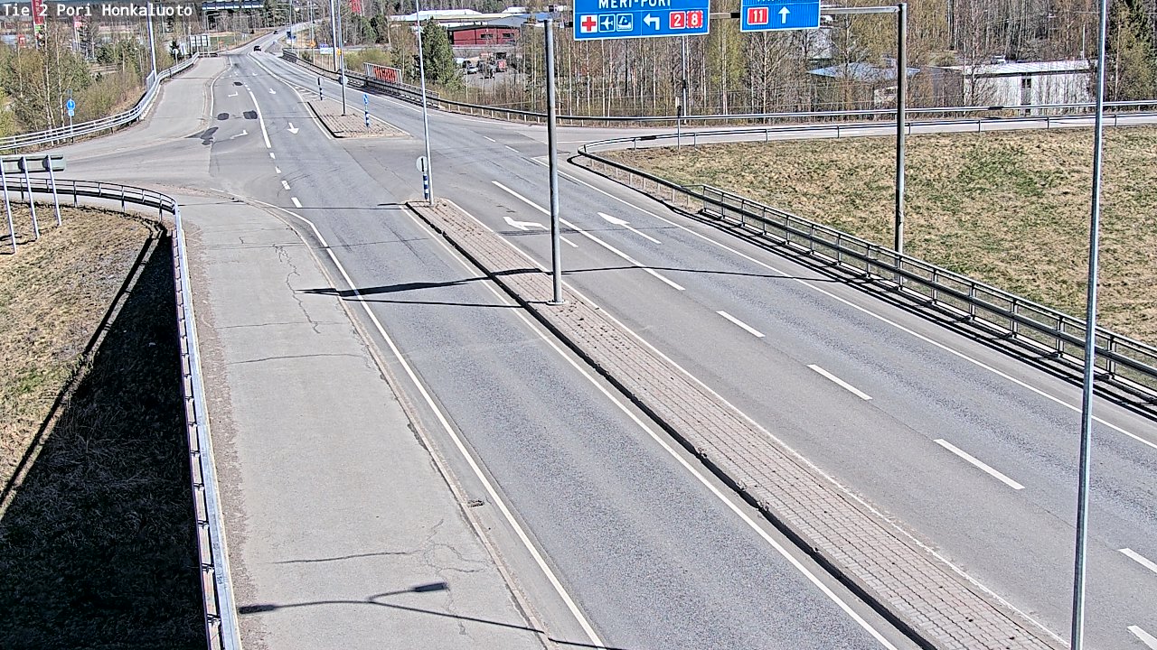 Kelikamerat Kuva Tie 2 Pori, Honkaluoto, Pori, Satakunta