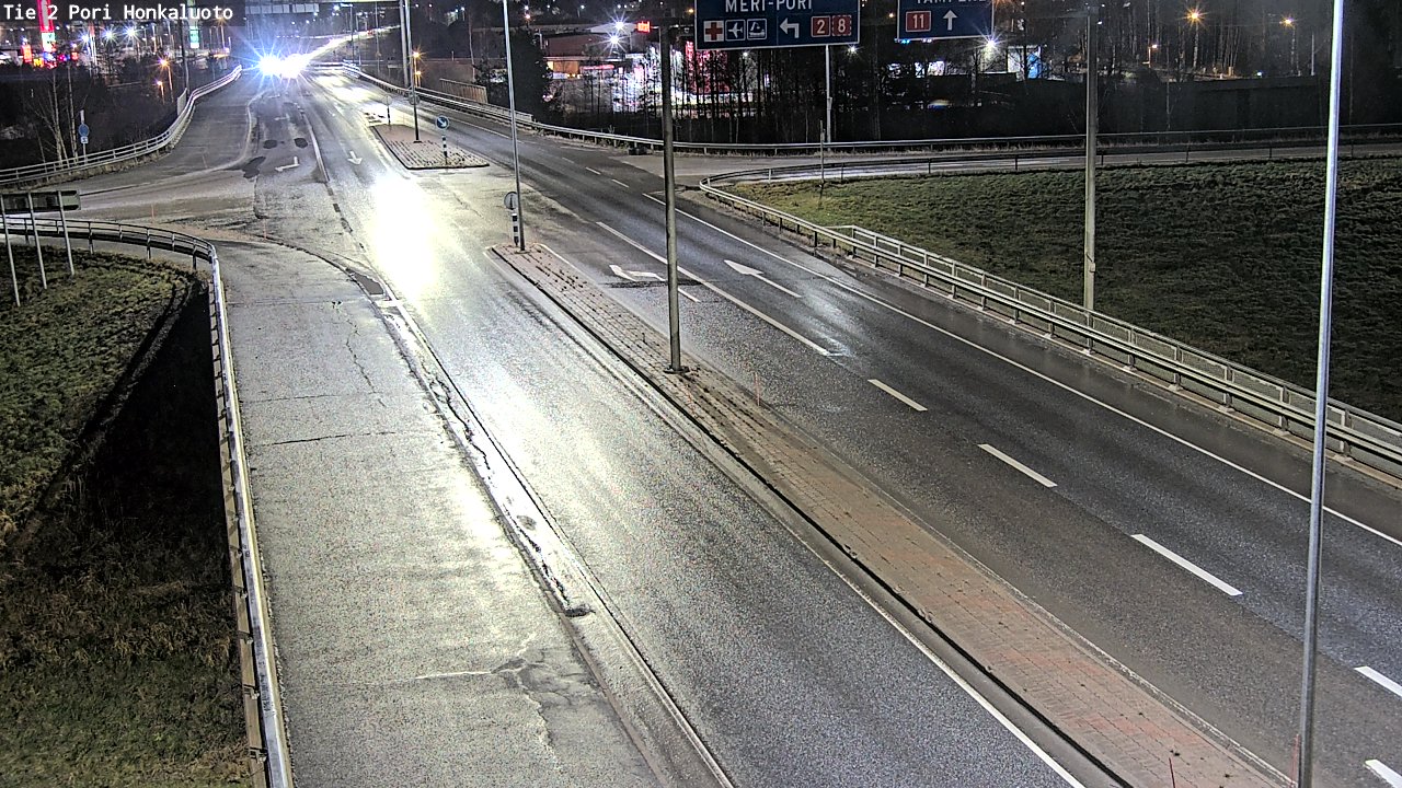 Weather Camera Image Road 2 Pori, Honkaluoto, Pori, Satakunta