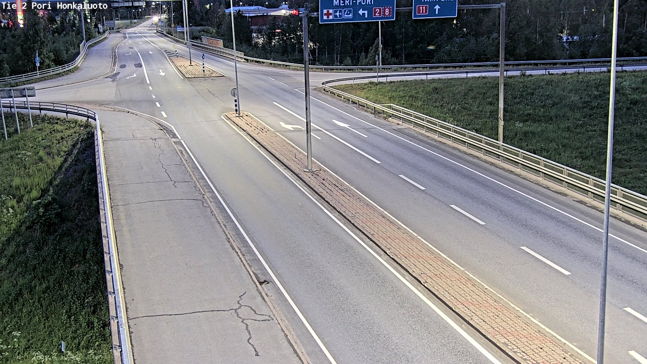 Kelikamerat Kuva Tie 2 Pori, Honkaluoto, Pori, Satakunta
