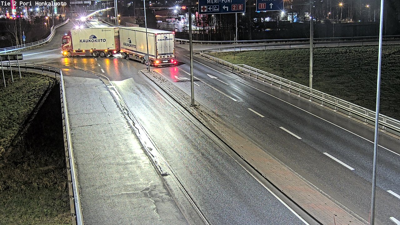 Weather Camera Image Road 2 Pori, Honkaluoto, Pori, Satakunta