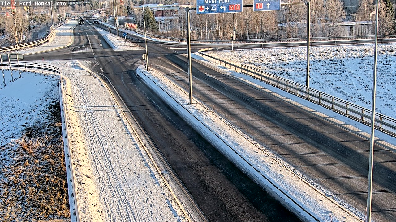 Weather Camera Image Road 2 Pori, Honkaluoto, Pori, Satakunta