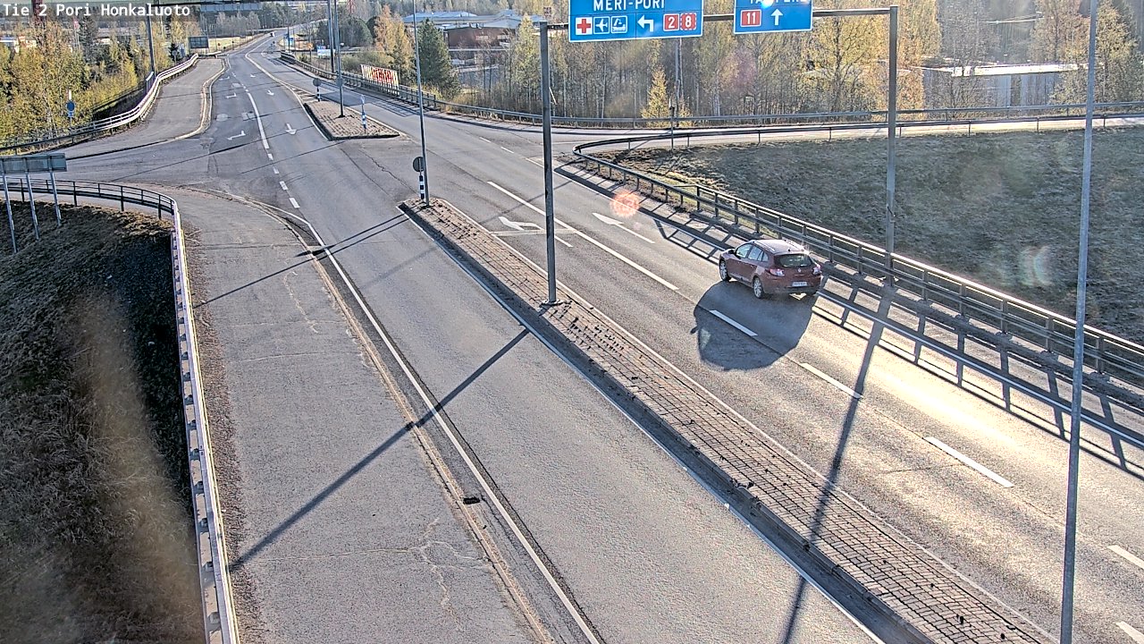 Kelikamerat Kuva Tie 2 Pori, Honkaluoto, Pori, Satakunta