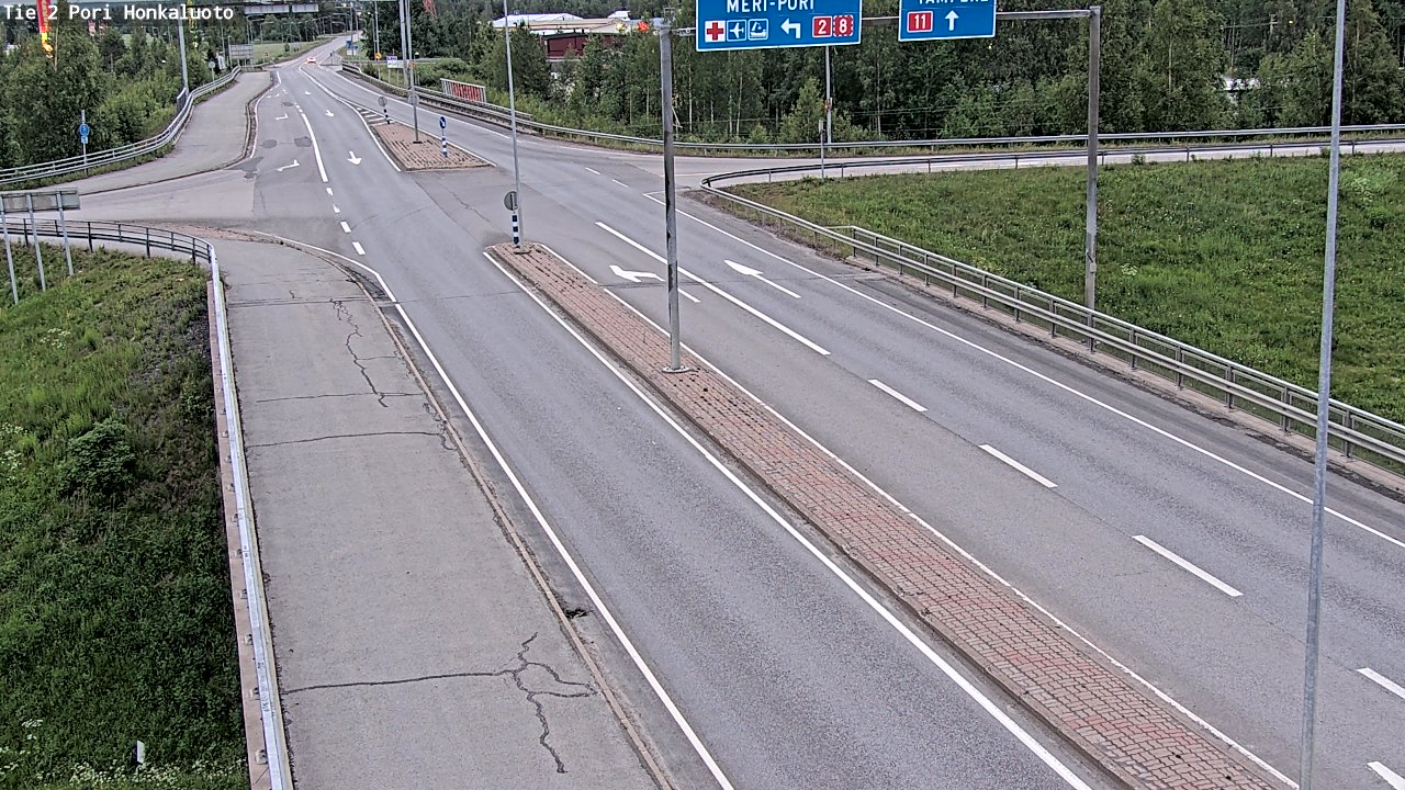 Kelikamerat Kuva Tie 2 Pori, Honkaluoto, Pori, Satakunta