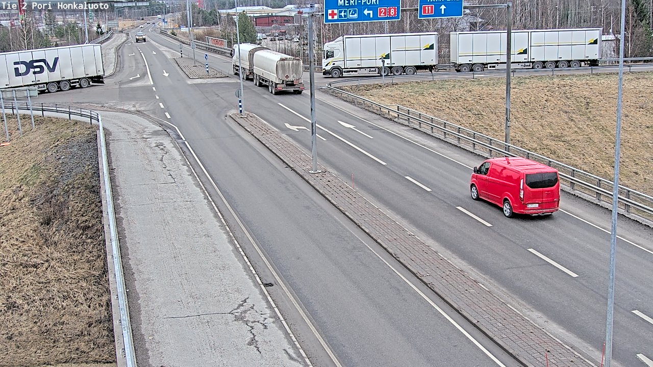 Kelikamerat Kuva Tie 2 Pori, Honkaluoto, Pori, Satakunta