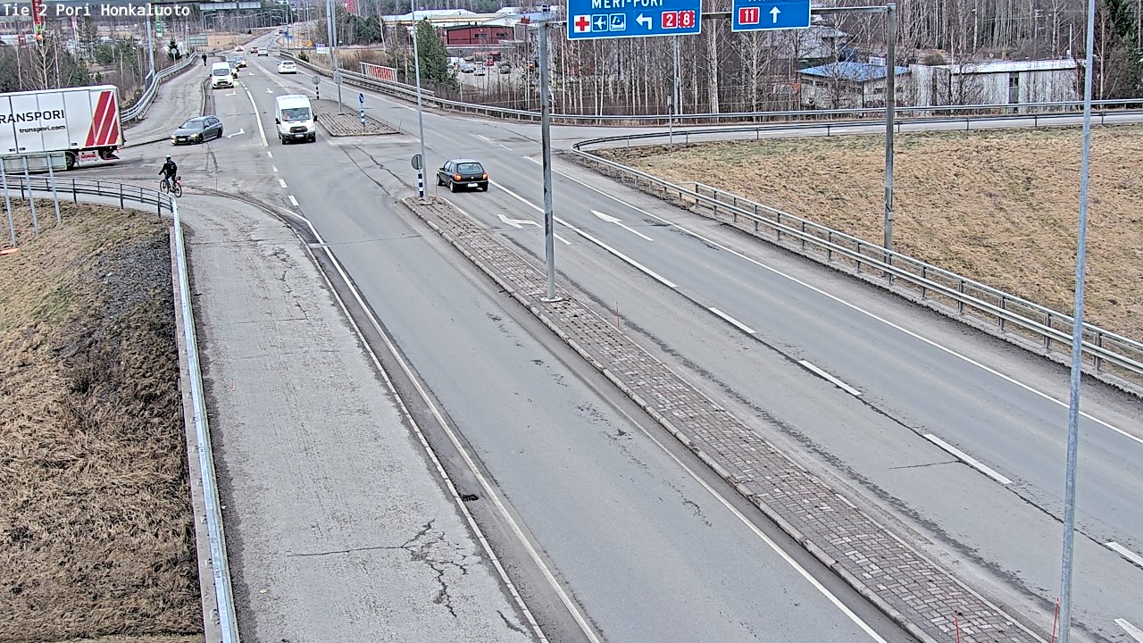 Kelikamerat Kuva Tie 2 Pori, Honkaluoto, Pori, Satakunta