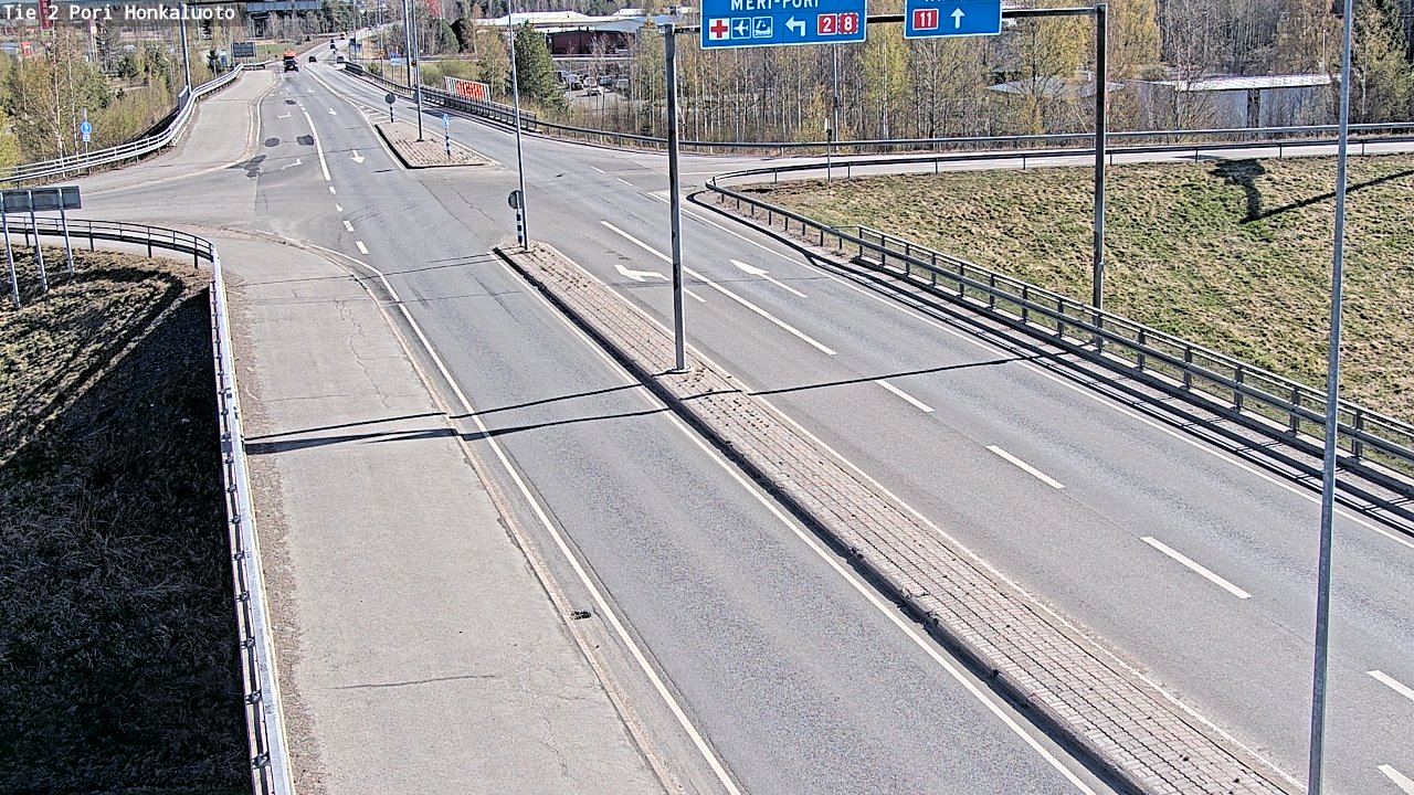 Kelikamerat Kuva Tie 2 Pori, Honkaluoto, Pori, Satakunta