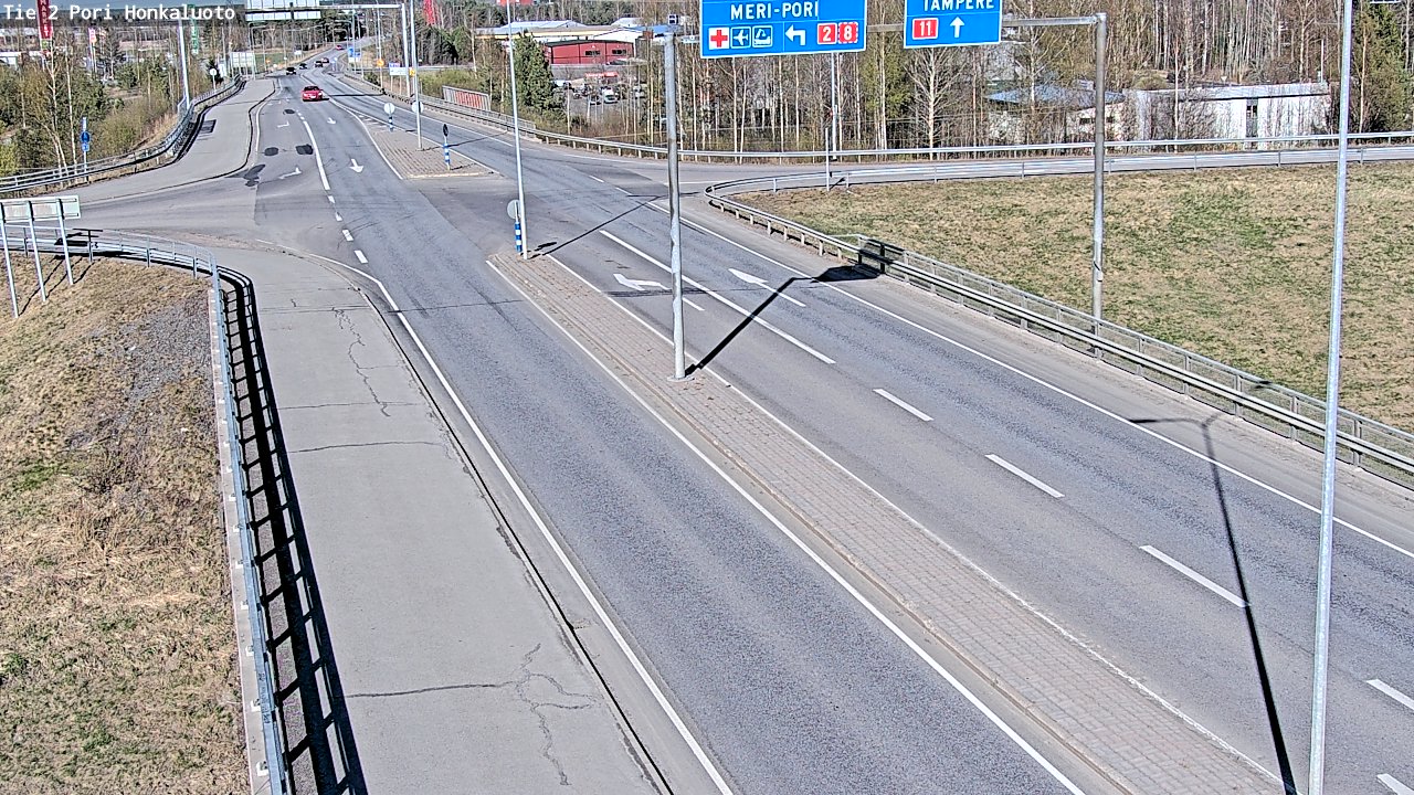 Kelikamerat Kuva Tie 2 Pori, Honkaluoto, Pori, Satakunta