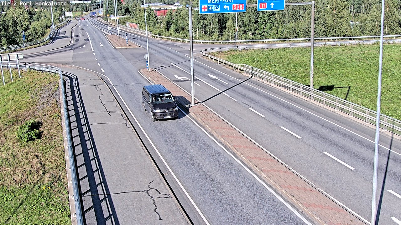 Kelikamerat Kuva Tie 2 Pori, Honkaluoto, Pori, Satakunta