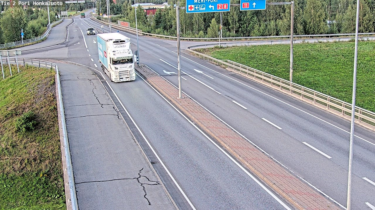 Kelikamerat Kuva Tie 2 Pori, Honkaluoto, Pori, Satakunta