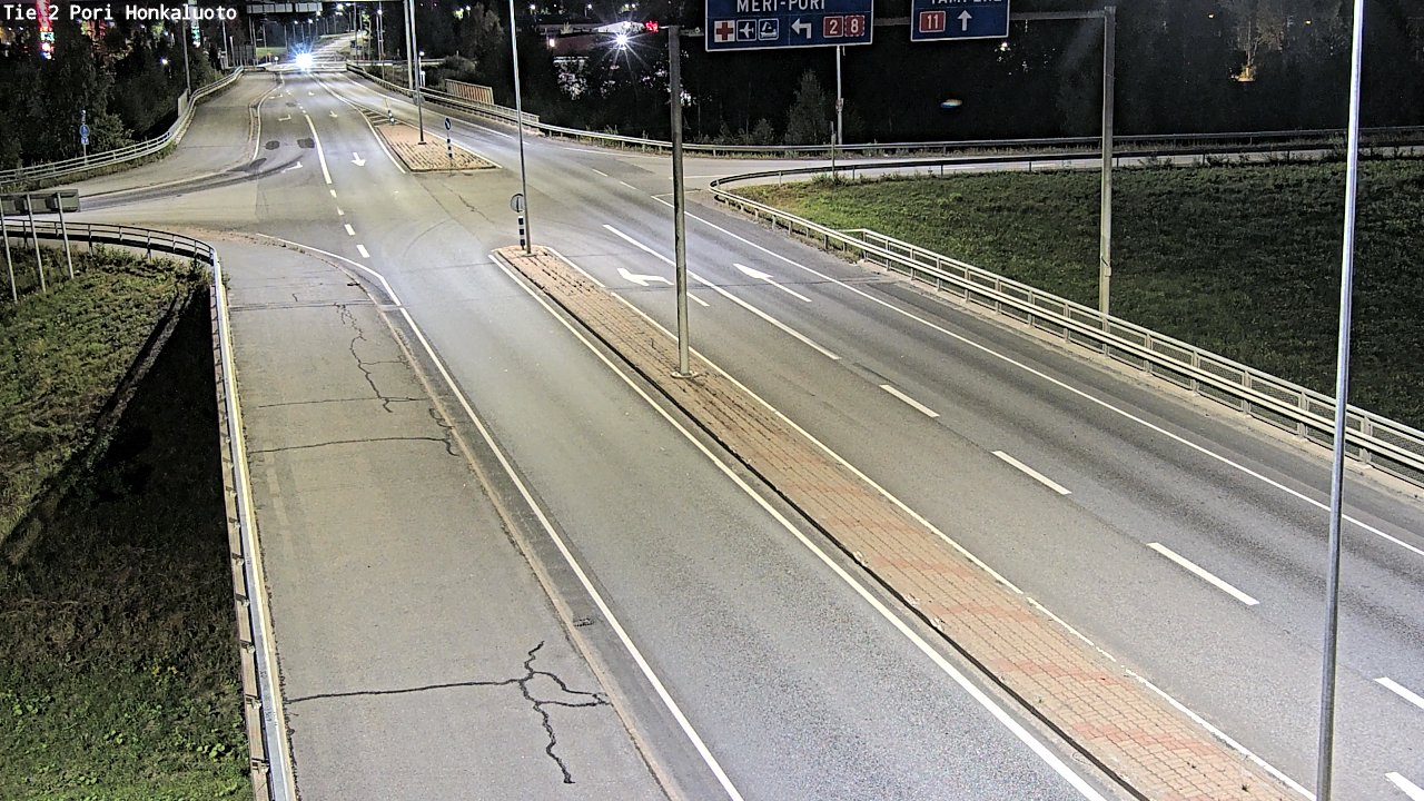 Kelikamerat Kuva Tie 2 Pori, Honkaluoto, Pori, Satakunta