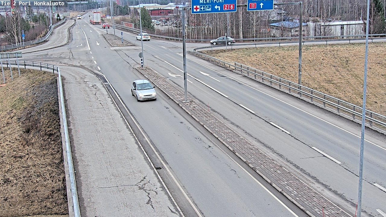 Kelikamerat Kuva Tie 2 Pori, Honkaluoto, Pori, Satakunta