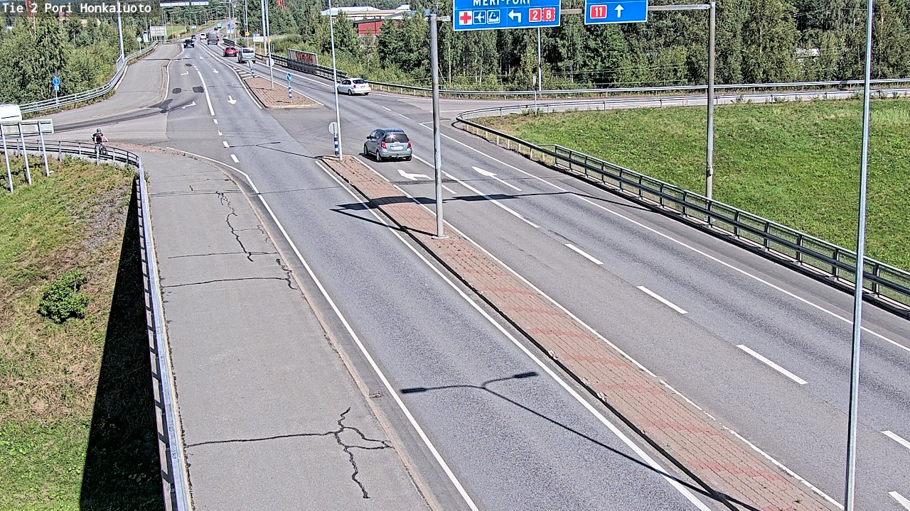 Kelikamerat Kuva Tie 2 Pori, Honkaluoto, Pori, Satakunta