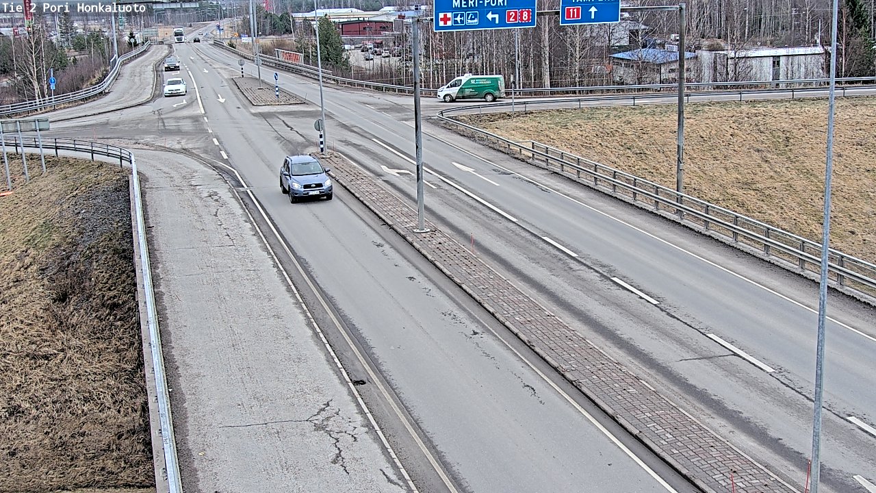 Kelikamerat Kuva Tie 2 Pori, Honkaluoto, Pori, Satakunta