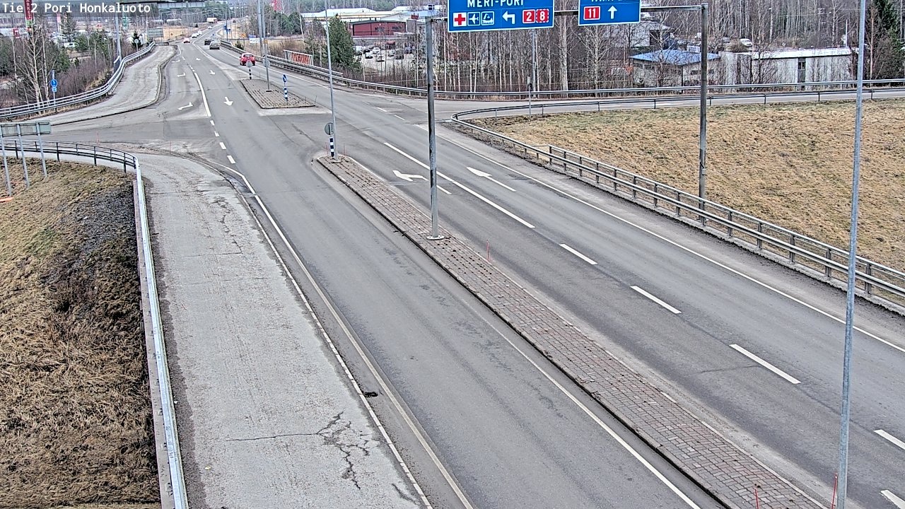 Kelikamerat Kuva Tie 2 Pori, Honkaluoto, Pori, Satakunta