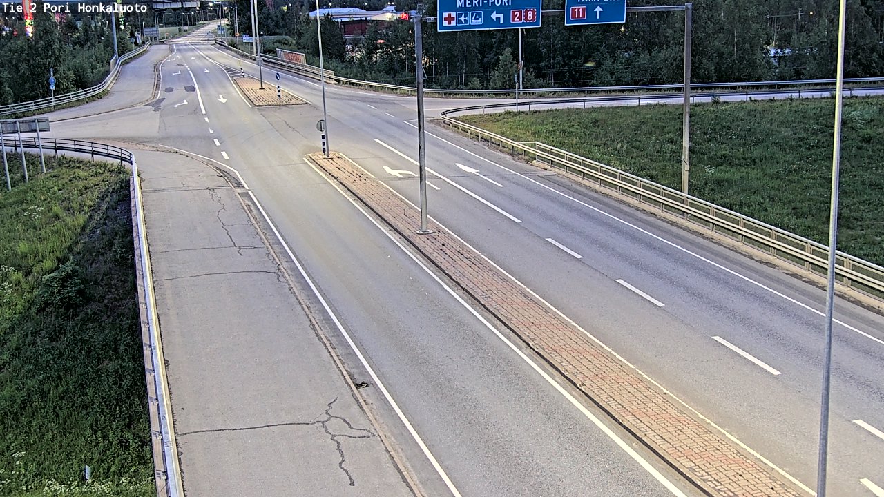 Kelikamerat Kuva Tie 2 Pori, Honkaluoto, Pori, Satakunta