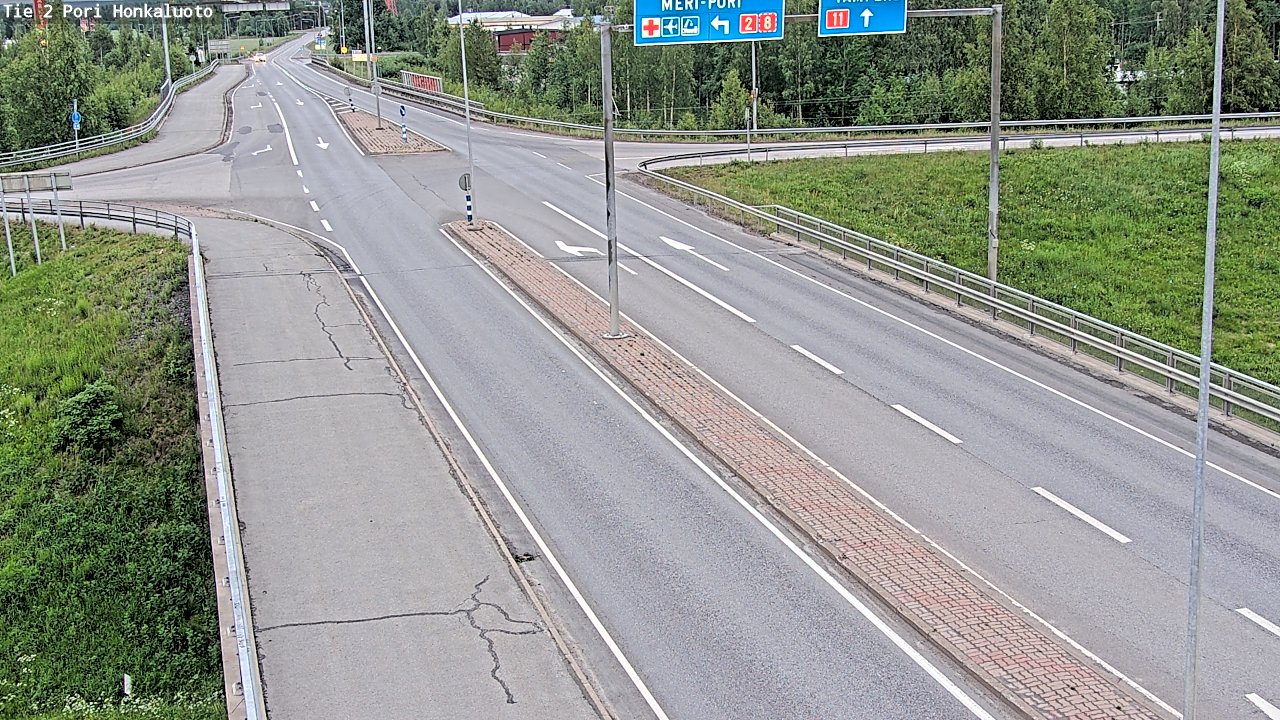 Kelikamerat Kuva Tie 2 Pori, Honkaluoto, Pori, Satakunta
