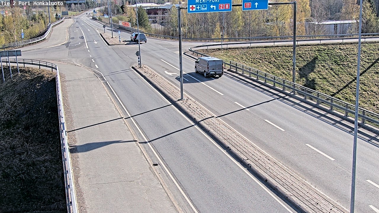 Kelikamerat Kuva Tie 2 Pori, Honkaluoto, Pori, Satakunta