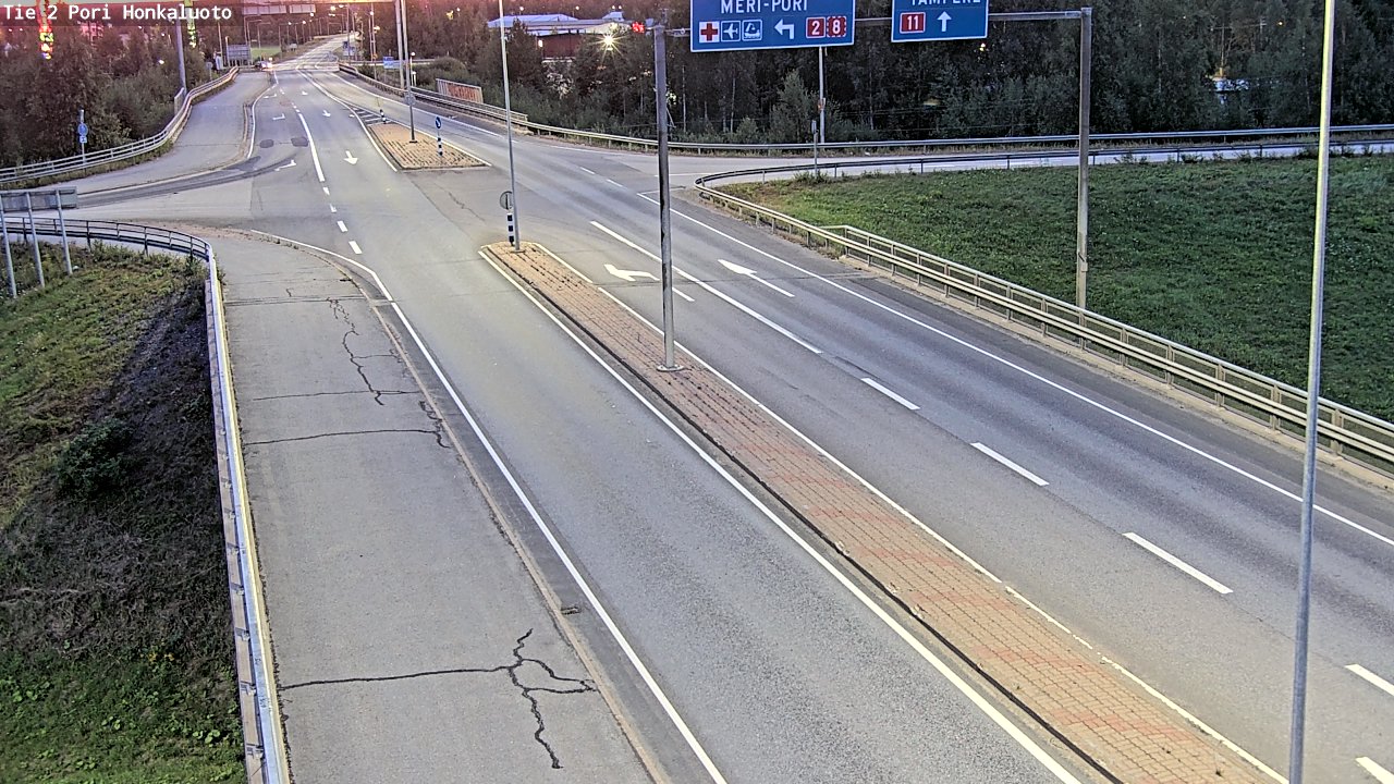 Kelikamerat Kuva Tie 2 Pori, Honkaluoto, Pori, Satakunta