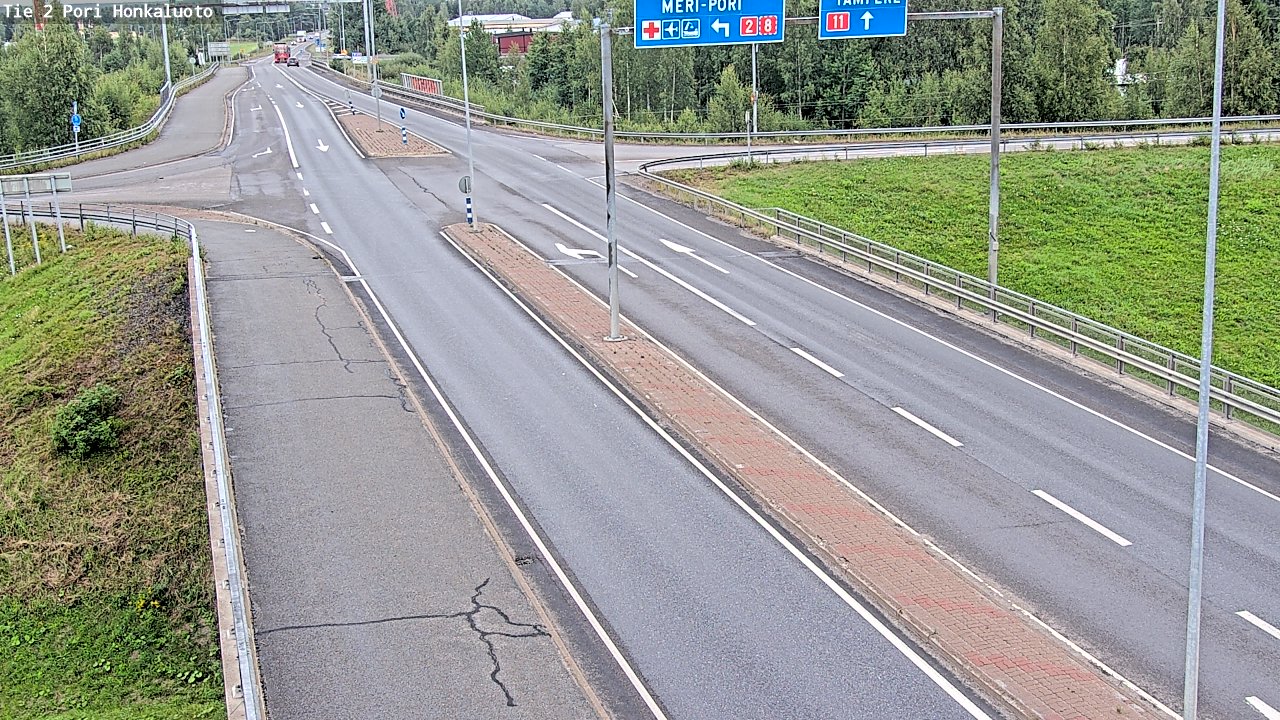 Weather Camera Image Road 2 Pori, Honkaluoto, Pori, Satakunta