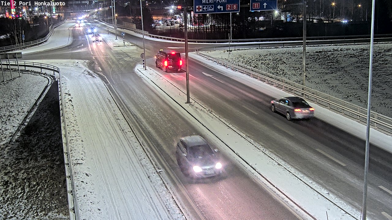 Kelikamerat Kuva Tie 2 Pori, Honkaluoto, Pori, Satakunta