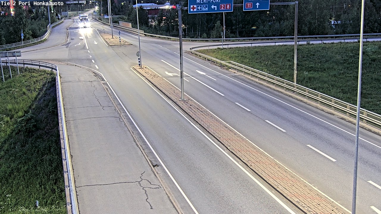 Kelikamerat Kuva Tie 2 Pori, Honkaluoto, Pori, Satakunta