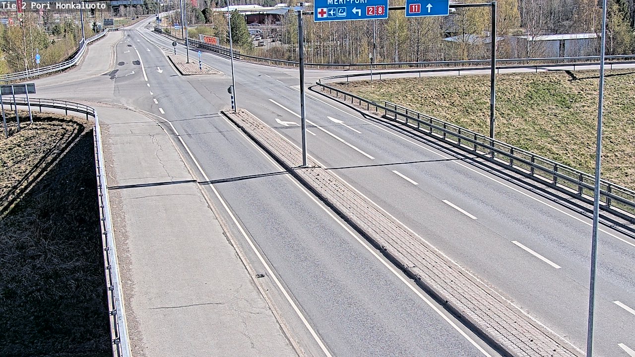 Kelikamerat Kuva Tie 2 Pori, Honkaluoto, Pori, Satakunta