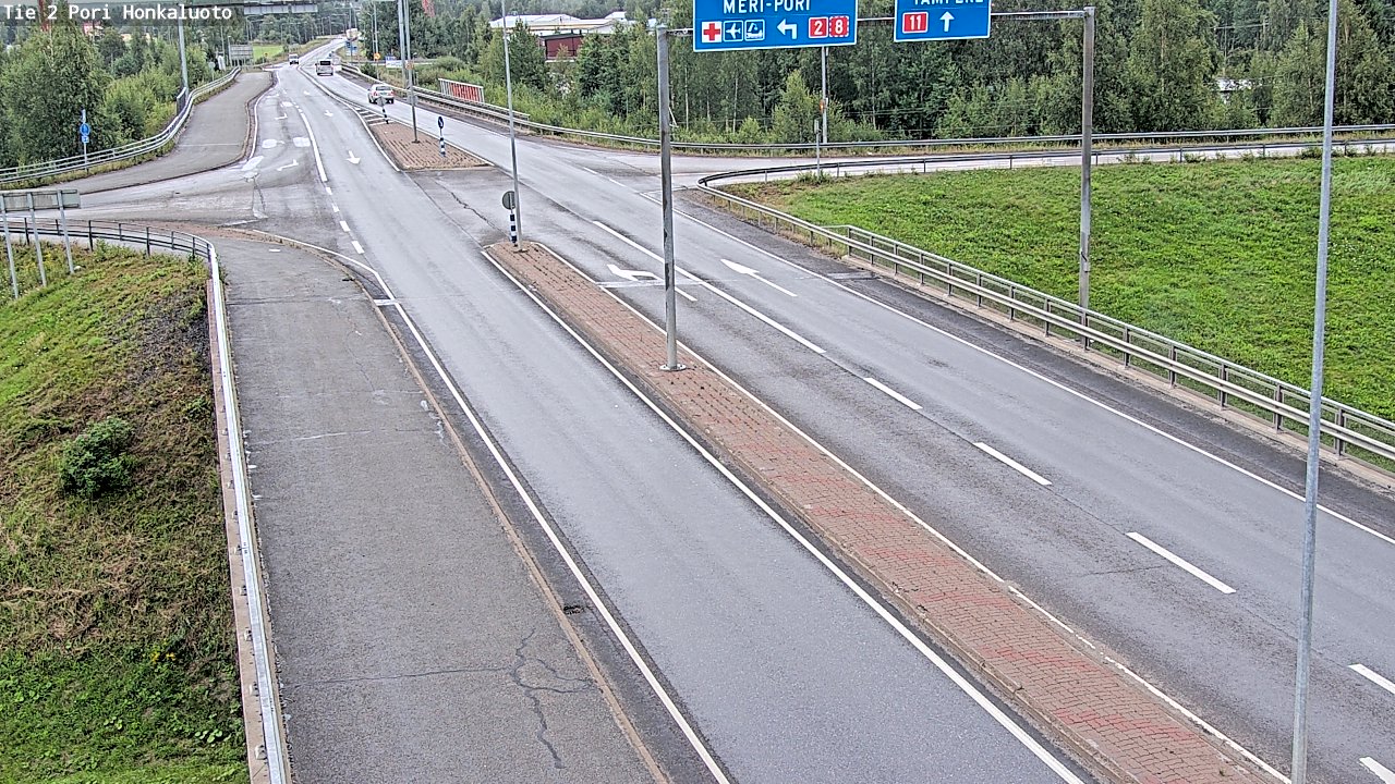 Weather Camera Image Road 2 Pori, Honkaluoto, Pori, Satakunta