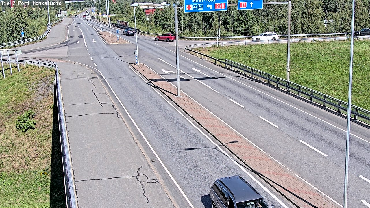 Kelikamerat Kuva Tie 2 Pori, Honkaluoto, Pori, Satakunta