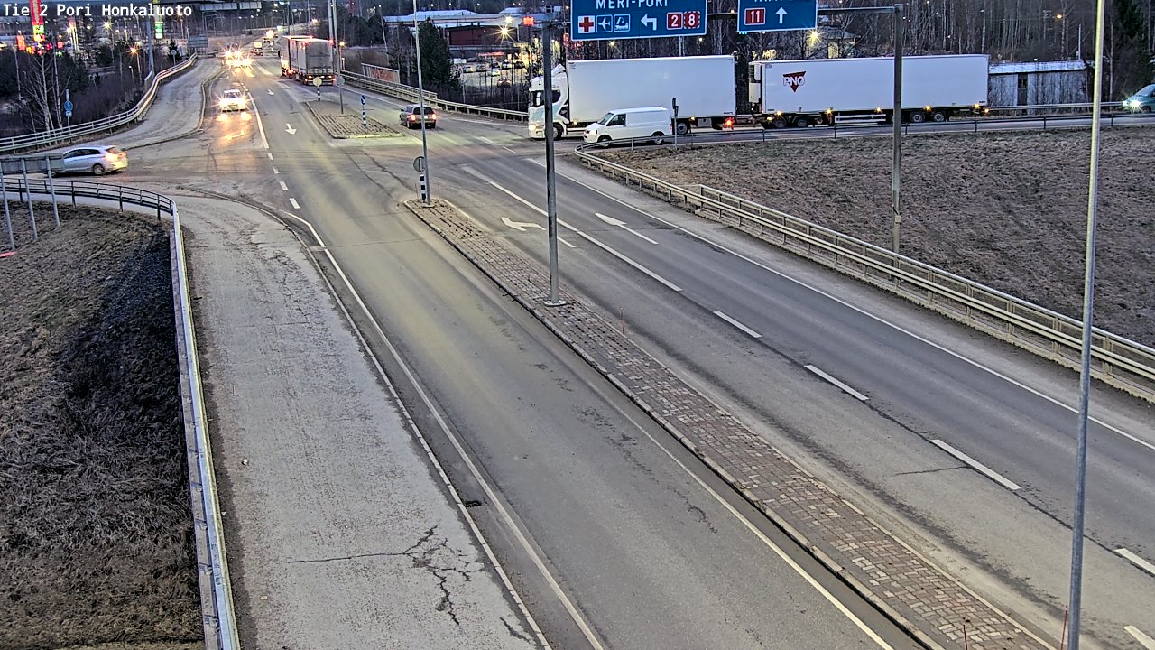 Kelikamerat Kuva Tie 2 Pori, Honkaluoto, Pori, Satakunta