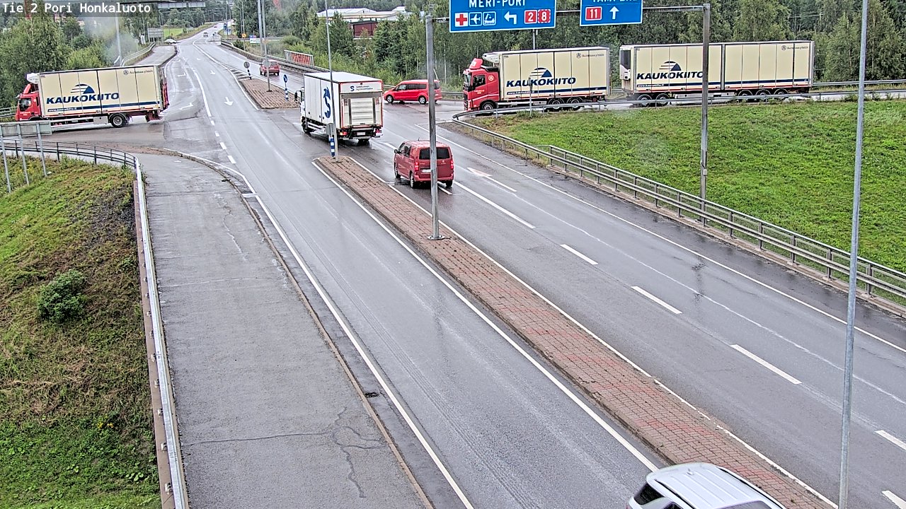 Weather Camera Image Road 2 Pori, Honkaluoto, Pori, Satakunta