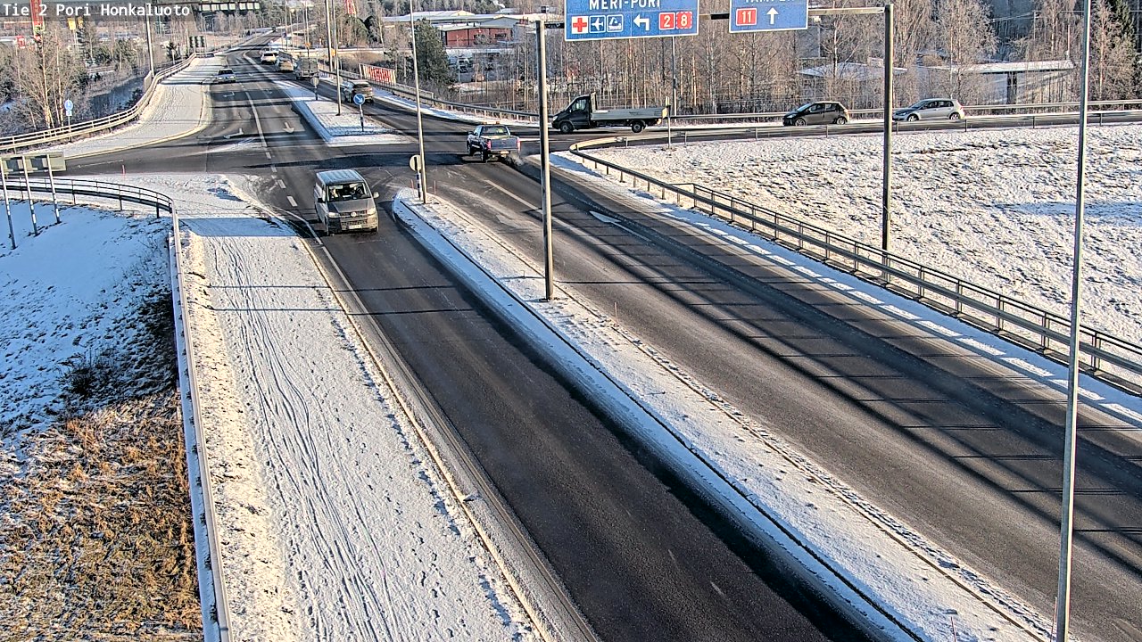 Weather Camera Image Road 2 Pori, Honkaluoto, Pori, Satakunta