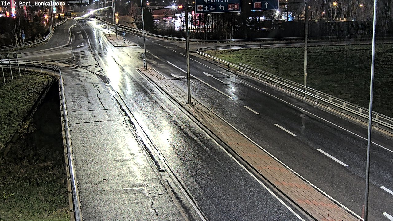 Weather Camera Image Väg 2 Björneborg, Honkaluoto, Pori, Satakunta