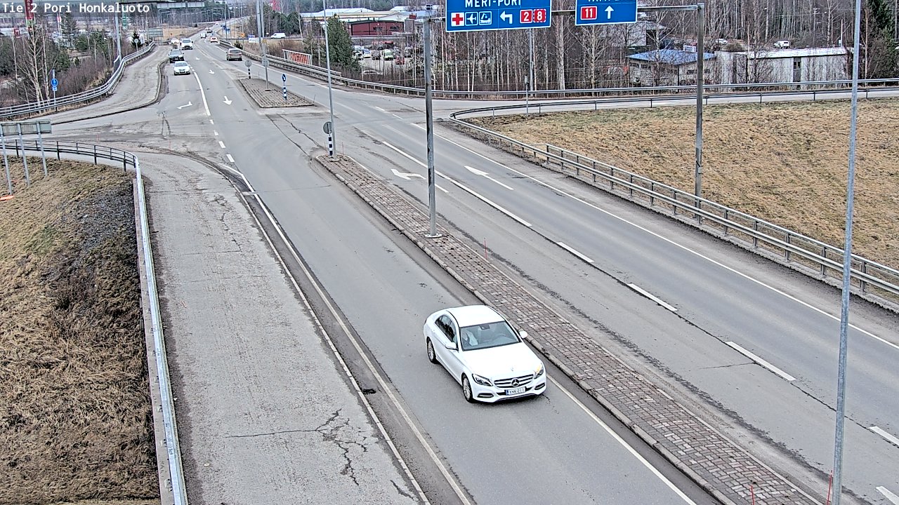 Kelikamerat Kuva Tie 2 Pori, Honkaluoto, Pori, Satakunta