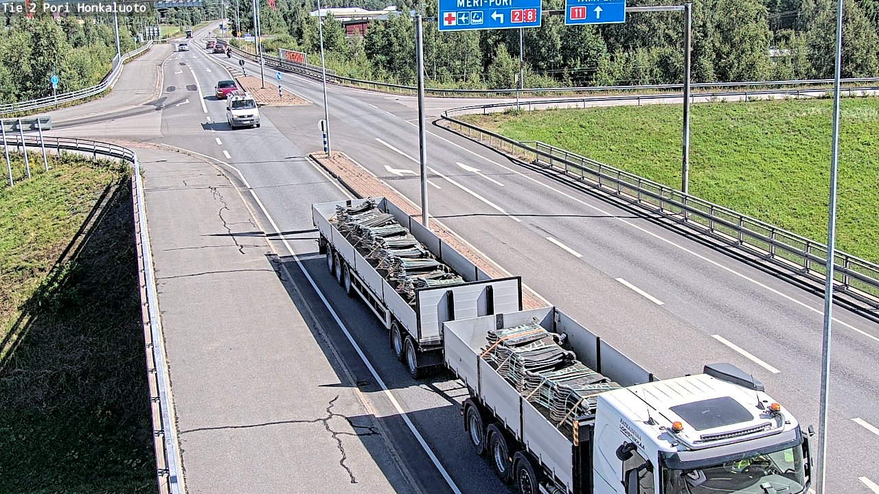 Kelikamerat Kuva Tie 2 Pori, Honkaluoto, Pori, Satakunta