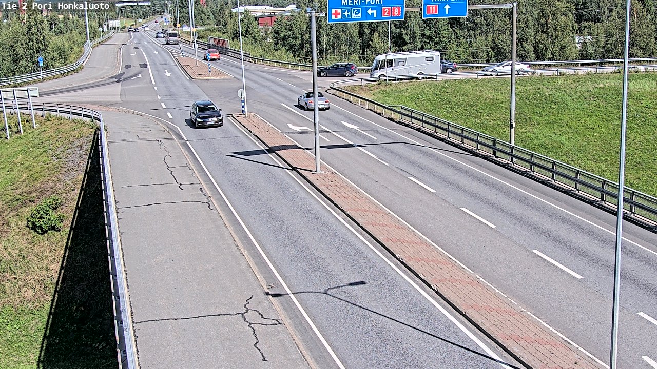 Kelikamerat Kuva Tie 2 Pori, Honkaluoto, Pori, Satakunta