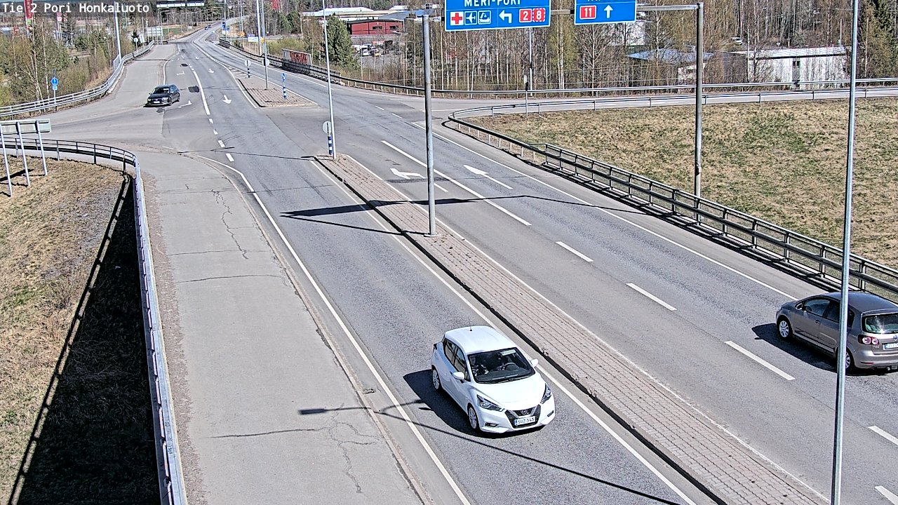 Kelikamerat Kuva Tie 2 Pori, Honkaluoto, Pori, Satakunta