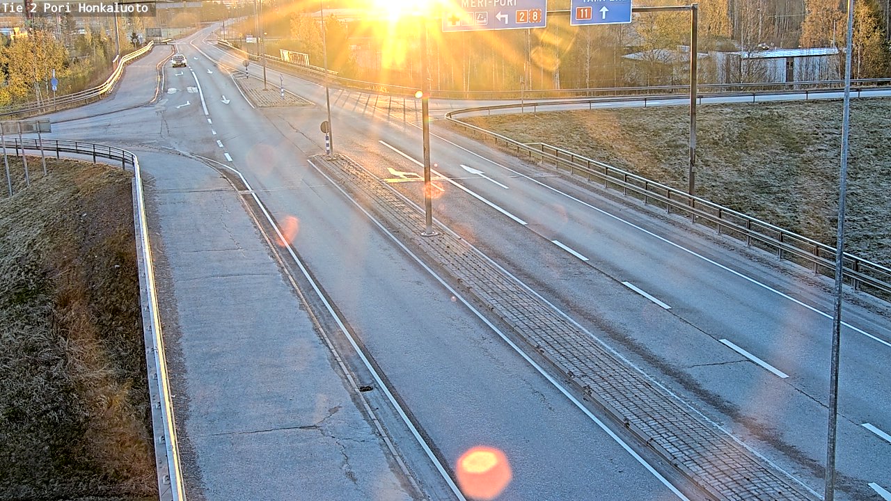 Kelikamerat Kuva Tie 2 Pori, Honkaluoto, Pori, Satakunta