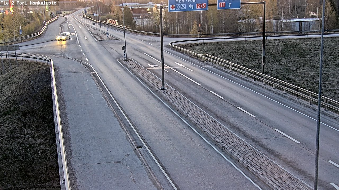 Kelikamerat Kuva Tie 2 Pori, Honkaluoto, Pori, Satakunta