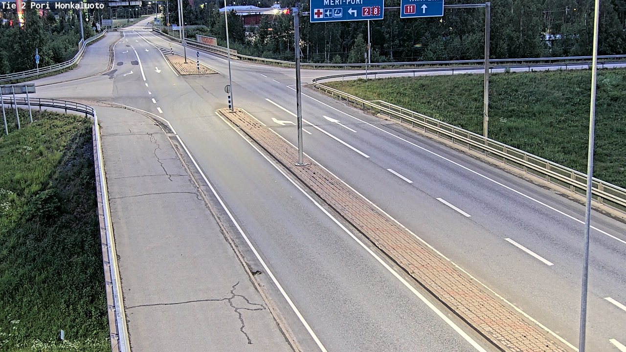 Kelikamerat Kuva Tie 2 Pori, Honkaluoto, Pori, Satakunta