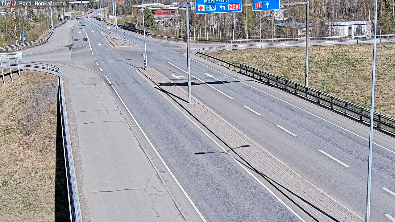 Kelikamerat Kuva Tie 2 Pori, Honkaluoto, Pori, Satakunta