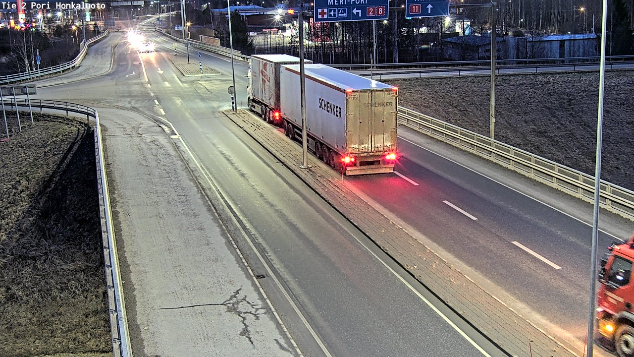 Kelikamerat Kuva Tie 2 Pori, Honkaluoto, Pori, Satakunta