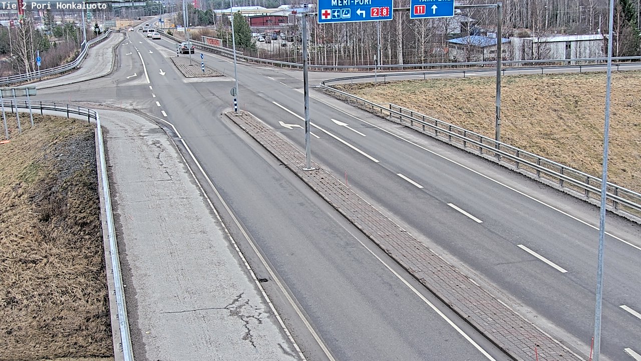 Kelikamerat Kuva Tie 2 Pori, Honkaluoto, Pori, Satakunta