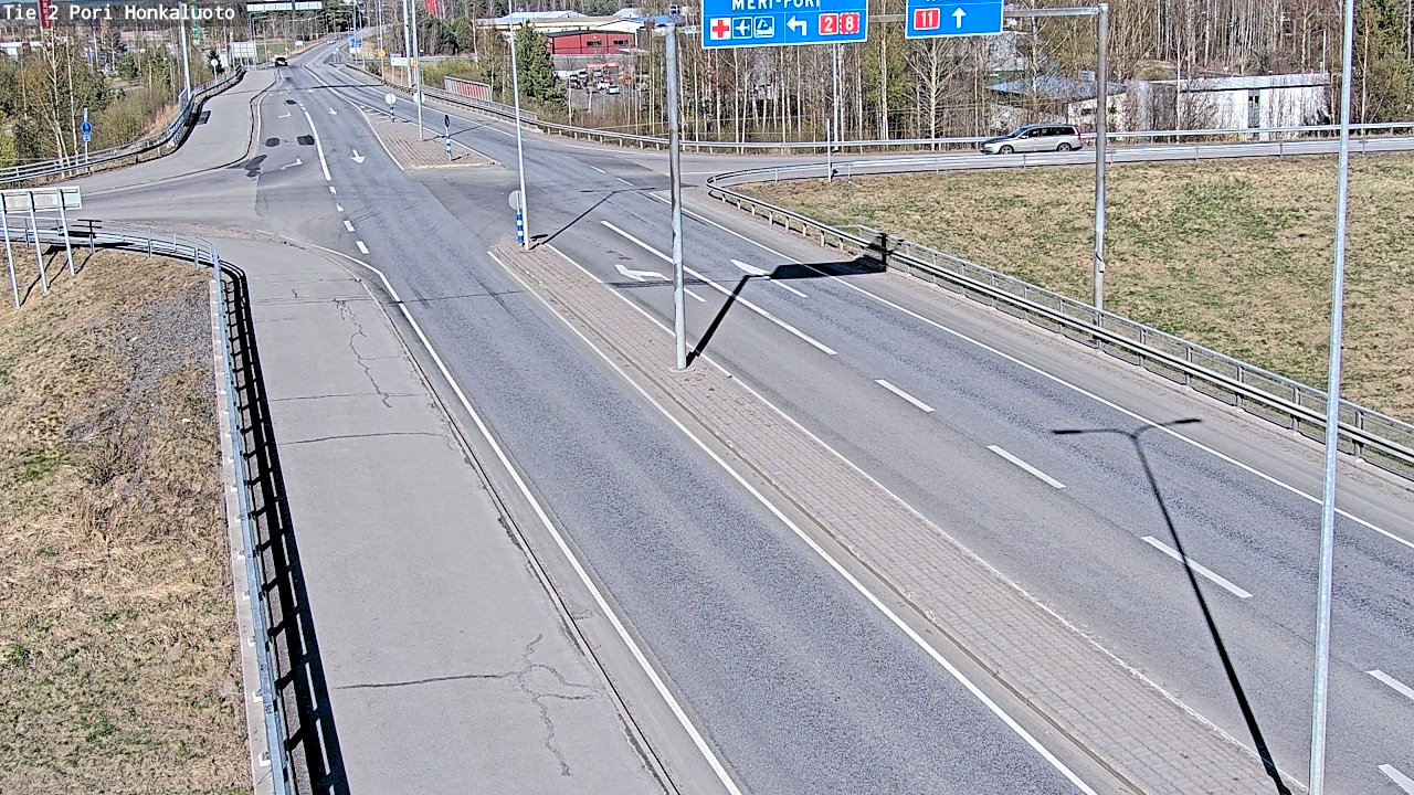 Kelikamerat Kuva Tie 2 Pori, Honkaluoto, Pori, Satakunta