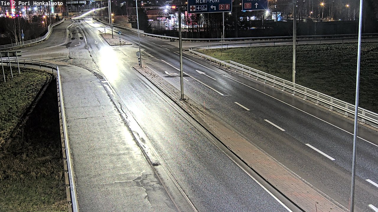 Weather Camera Image Road 2 Pori, Honkaluoto, Pori, Satakunta