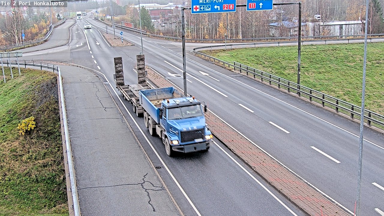 Kelikamerat Kuva Tie 2 Pori, Honkaluoto, Pori, Satakunta